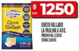 Supermercados DIA La paulina queso pallado oferta
