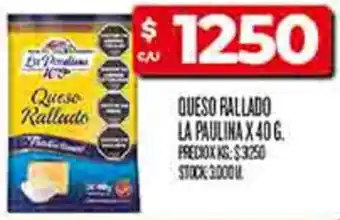 Supermercados DIA La paulina queso pallado oferta