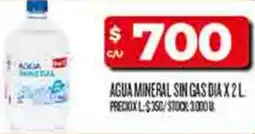Supermercados DIA dia agua mineral sin gas oferta