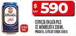 Supermercados DIA St. wendeler cerveza en lata pils oferta