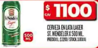 Supermercados DIA St. wendeler cerveza en lata lager oferta