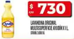 Supermercados DIA Ayudín lavandina original multisuperficie oferta
