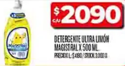 Supermercados DIA Magistral detergente ultra limón oferta