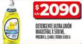 Supermercados DIA Magistral detergente ultra limón oferta