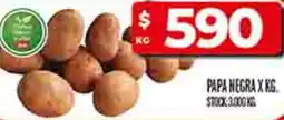 Supermercados DIA Papa negra oferta