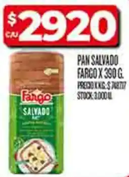 Supermercados DIA Fargo pan salvado oferta