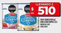 Supermercados DIA Gran compra yogur cremoso frutilla vanilla oferta