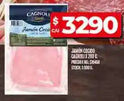 Supermercados DIA Cagnoli jamón cocido oferta