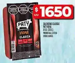 Supermercados DIA Paty viena clasica oferta