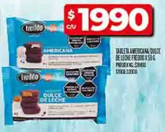 Supermercados DIA Freddo dulce de leche oferta
