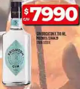 Supermercados DIA Brighton gin oferta