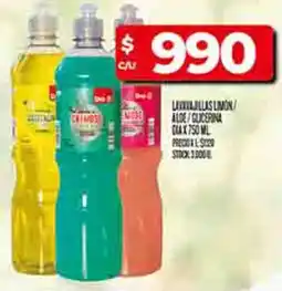 Supermercados DIA Dia lavavajillas limon/ alde/glicerina oferta