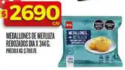Supermercados DIA Dia medallones de merluza rebozados oferta