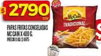 Supermercados DIA Mc cain papas fritas congeladas oferta