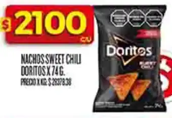 Supermercados DIA Doritos nachos sweet chili oferta