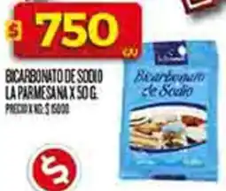 Supermercados DIA La parmesana bicarbonato de socio oferta