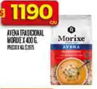 Supermercados DIA Morixe avena tradicional oferta