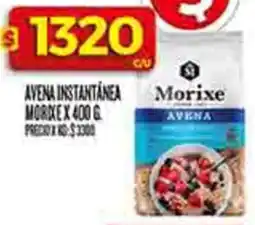 Supermercados DIA Morixe avena instantánea oferta