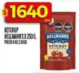 Supermercados DIA Hellmann's ketchup oferta