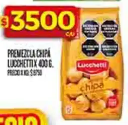 Supermercados DIA Lucchetti premezcla chipa oferta
