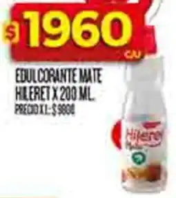 Supermercados DIA Hileret edulcorante mate oferta