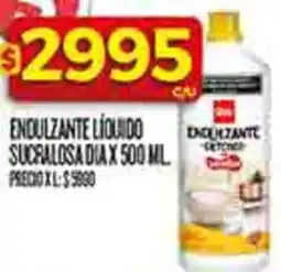 Supermercados DIA Dia endulzante líquido sucralosa oferta