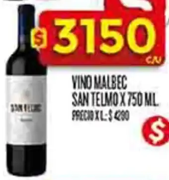Supermercados DIA San telmo vino malbec oferta