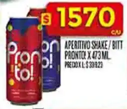 Supermercados DIA Pronto aperitivo shake/bitt oferta