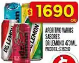 Supermercados DIA Dr lemon aperitivo varios sabores oferta