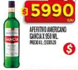 Supermercados DIA Sancia aperitivo americano oferta