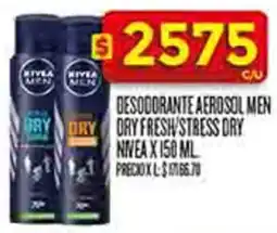 Supermercados DIA Nivea men desodorante aerosol oferta