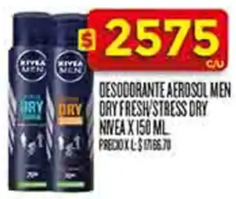 Supermercados DIA Nivea men desodorante aerosol oferta