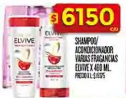 Supermercados DIA Elvive shampoo/ acondicionador varias fragancias oferta