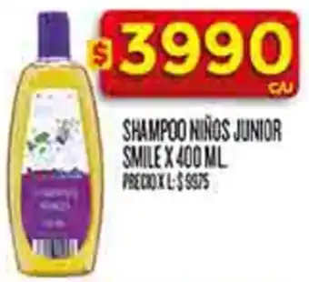 Supermercados DIA Shampoo niños junior smile oferta
