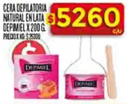 Supermercados DIA Depimiel cera depilatoria natural en lata oferta