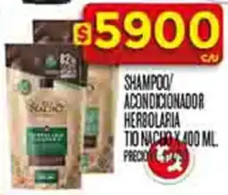 Supermercados DIA Tio nacho shampoo/acondicionador herbolaria oferta