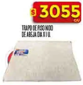 Supermercados DIA Dia trapo de piso nido de abeja oferta