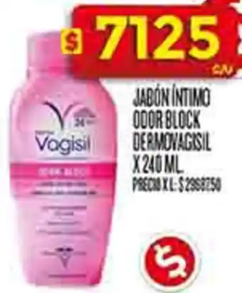 Supermercados DIA Dermovagisil jabón íntimo odor block oferta