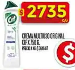 Supermercados DIA Cif crema multiuso original oferta