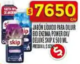 Supermercados DIA Skip jabón líquido oferta
