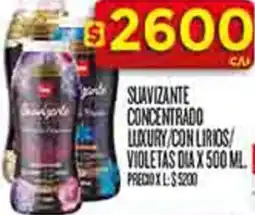 Supermercados DIA Dia suavizante concentrado oferta