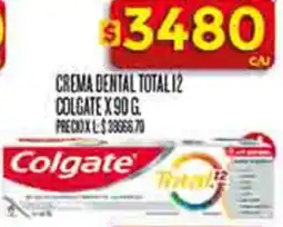 Supermercados DIA Colgate crema dental total 12 oferta