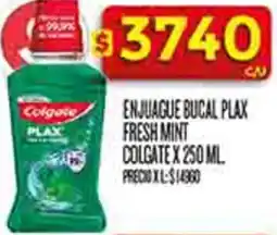 Supermercados DIA Colgate enjuague bucal plax fresh mint oferta