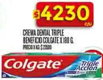 Supermercados DIA Colgate crema dental triple beneficio oferta