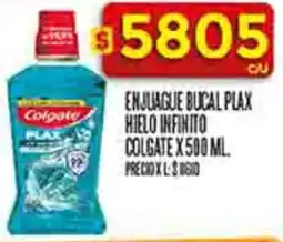 Supermercados DIA Colgate enjuague bucal plax hielo infinito oferta