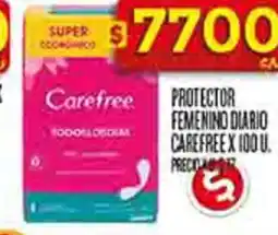 Supermercados DIA Carefree protector femenino diario oferta