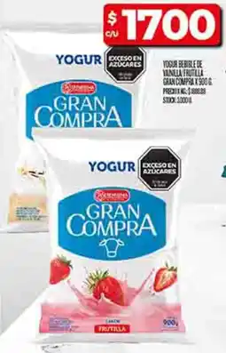 Supermercados DIA Frutilla gran compra yogur oferta