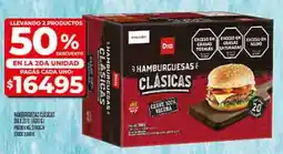 Supermercados DIA Dia hamburguesas clasicas oferta