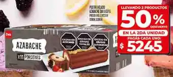 Supermercados DIA Dia postre helado azabache oferta