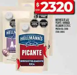 Supermercados DIA Hellmann's picante irresistiblemente rica oferta